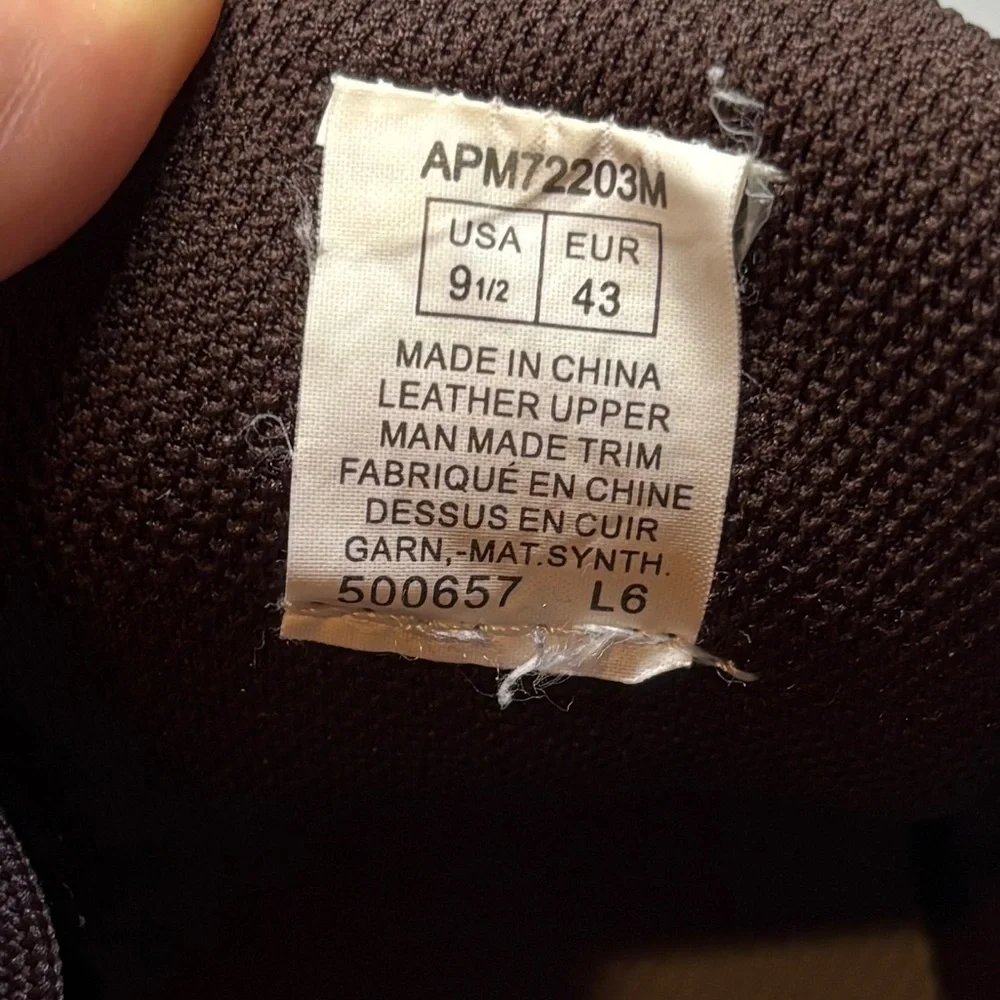 Men's Rockport Eureka Brown Leather Walking Shoes K71201 (Size 9.5) - Picture 12 of 12